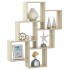 Estante cubo pared madera contrachapada roble Sonoma