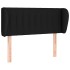 Cabecero de tela negro 83x23x78/88