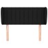 Cabecero de tela negro 93x23x78/88