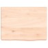 Encimera de baño madera maciza sin tratar 40x30x(2-6)