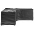 Fundas muebles jardín forma de L 2 uds 16 ojales 260x210x80