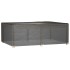 Fundas muebles jardín 2 uds 12 ojales rectangular 230x165x80
