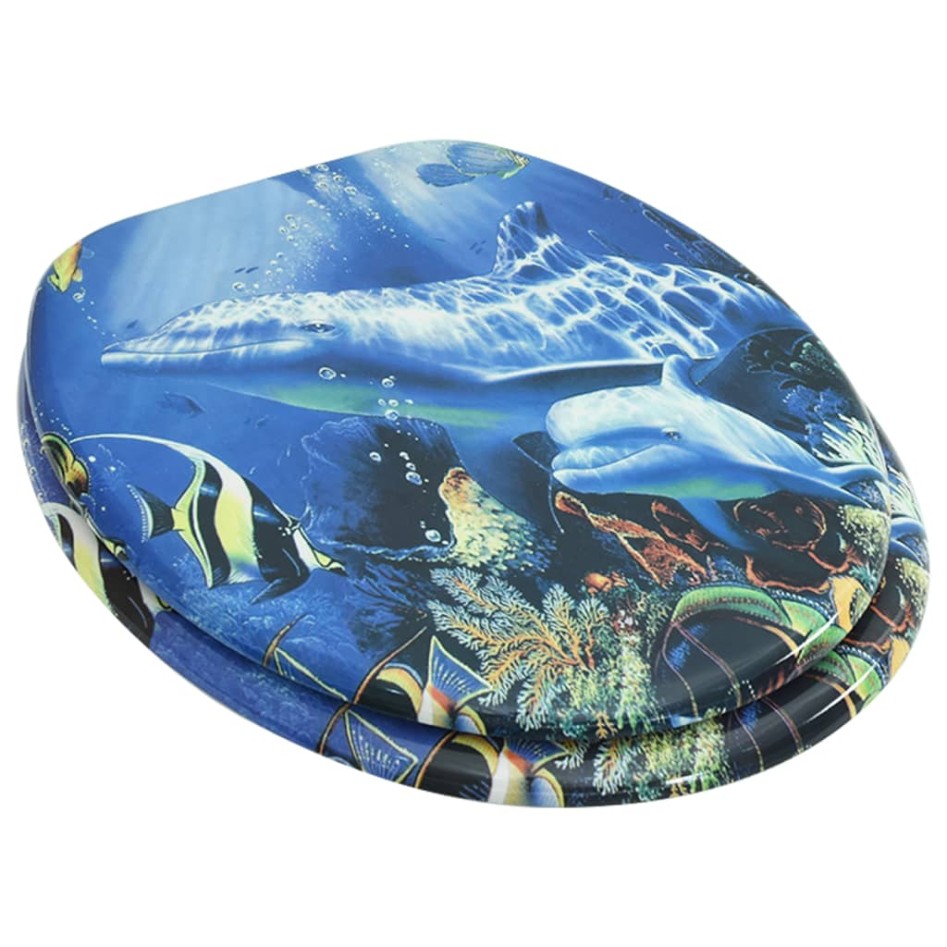 Asiento inodoro WC MDF tapa