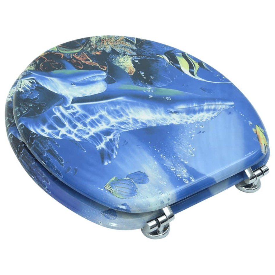 Asiento inodoro WC MDF tapa