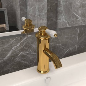 Grifo para lavabo de baño dorado 130x180