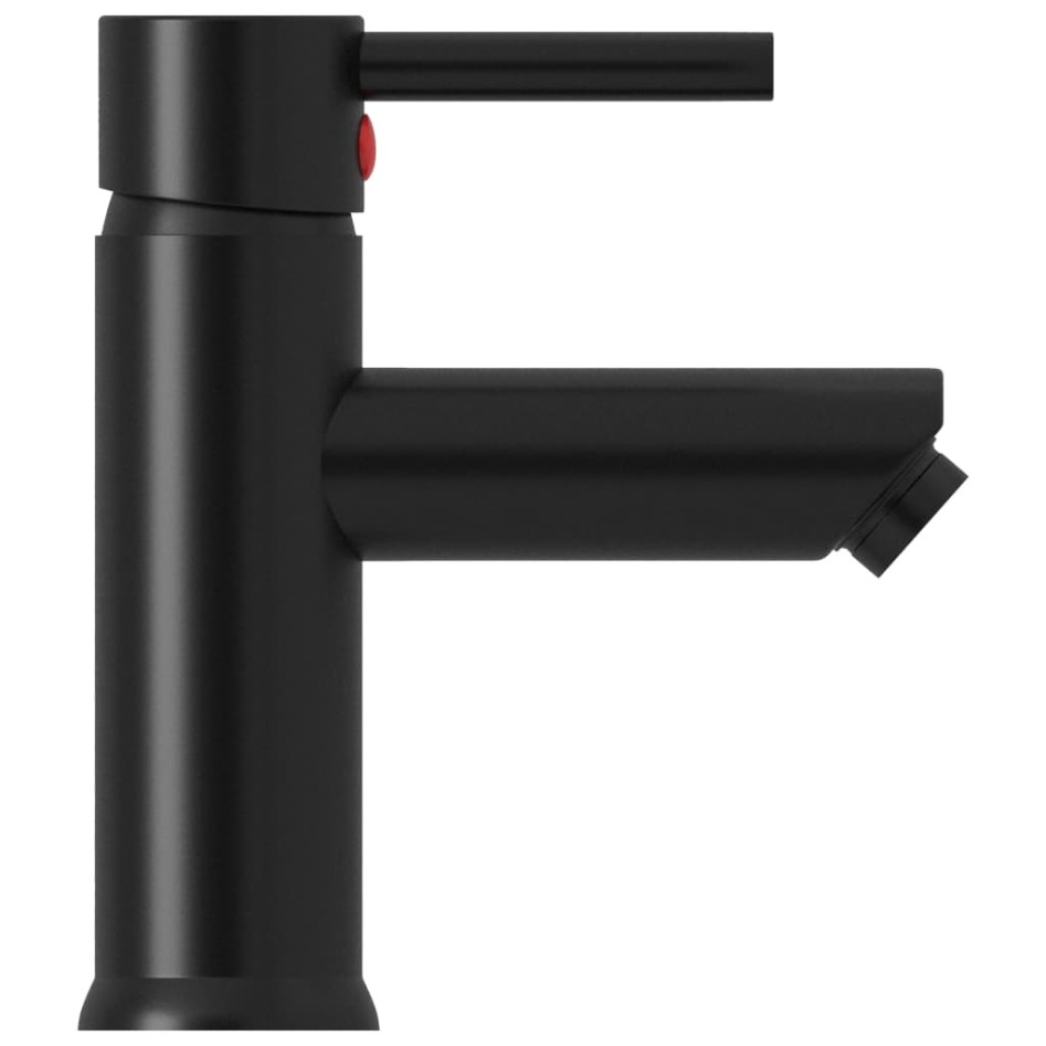 Grifo para lavabo de baño acabado negro 130x176
