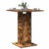 Mesa de bistró madera contrachapada roble ahumado 60x60x75