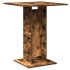 Mesa de bistró madera contrachapada roble ahumado 60x60x75