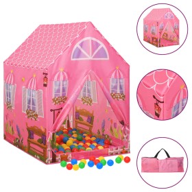 Tienda de juegos para niños rosa 69x94x104