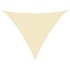 Toldo de vela cream HDPE 160 g/m² 5x5x6