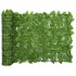 Toldo para balcón con hojas verde