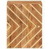 Mueble de baño de pared madera maciza mango marrón y