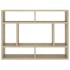 Estantería de pared madera contrachapada color roble