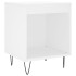 Mesita de noche madera contrachapada blanco 40x35x50