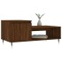 Mesa de centro madera contrachapada roble marrón 100x50x45