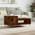 Mesa de centro madera contrachapada roble ahumado 100x50x45