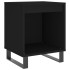 Mesitas de noche 2 uds madera de ingeniería negro 40x35x50