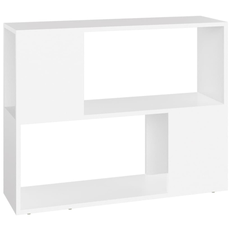 Mueble para TV madera contrachapada blanco 80x24x63