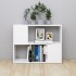 Mueble para TV madera contrachapada blanco 80x24x63