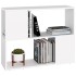 Mueble para TV madera contrachapada blanco 80x24x63