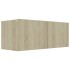 Mueble para TV madera contrachapada color roble 80x30x30