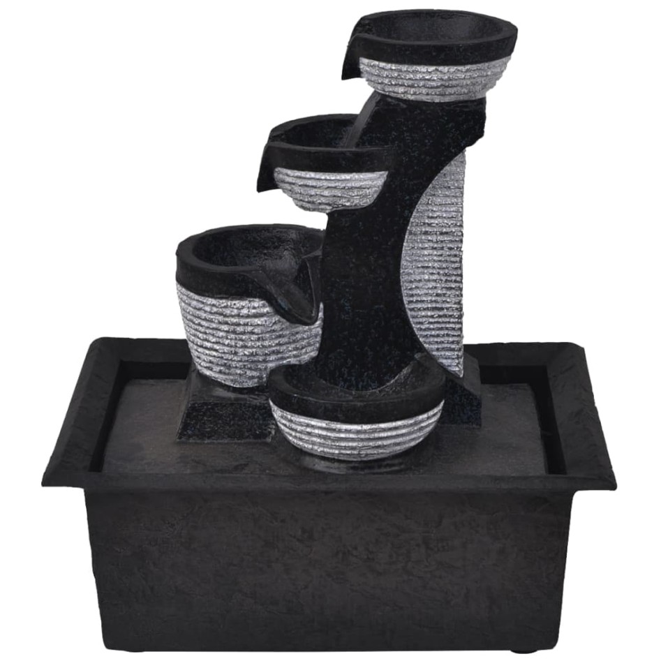 Fuente para interiores con luz LED de