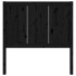 Cabecero de cama madera maciza de pino negro 95,5x4x100