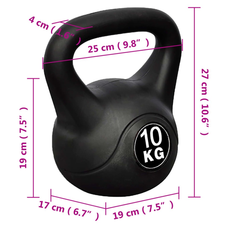 Pesa kettlebell 10