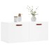 Armario de pared madera de ingeniería blanco 80x36,5x35