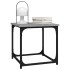Mesa auxiliar de madera contrachapada gris Sonoma 40x40x40