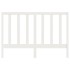 Cabecero de cama madera maciza de pino blanco 126x4x100