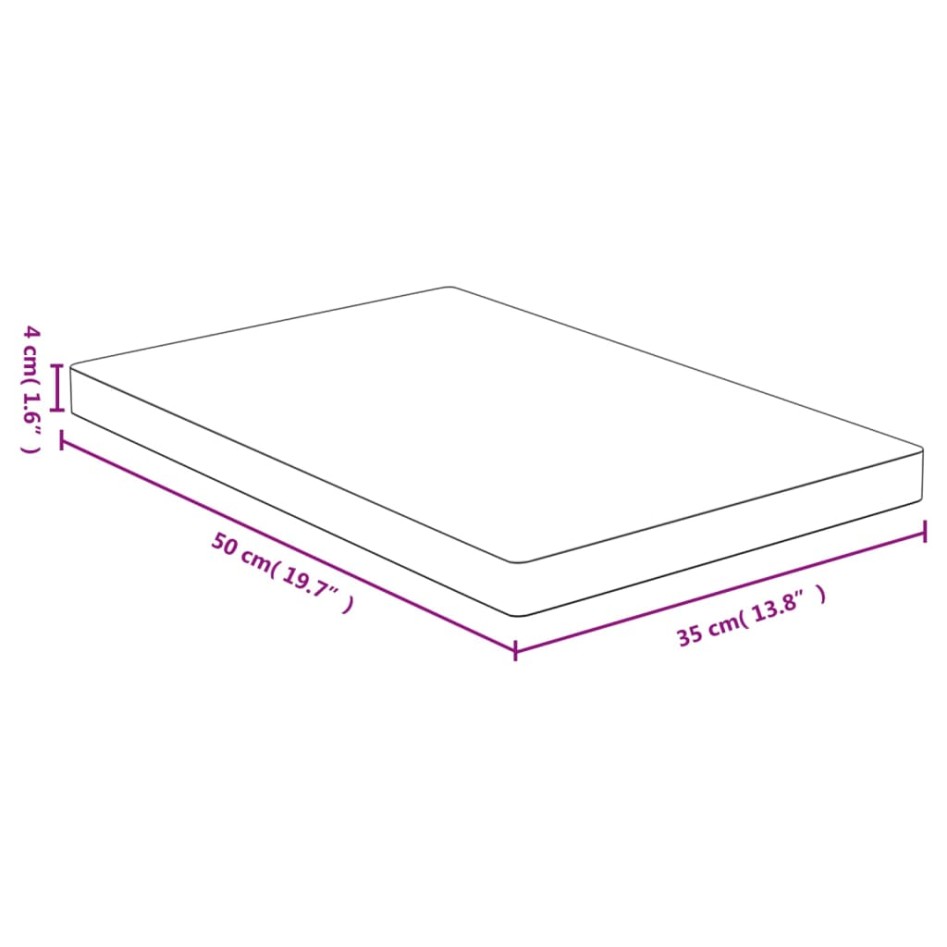 Tabla de cortar de bambú 35x50x4