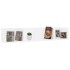 Estante de pared para CD contrachapada blanco 100x18x18
