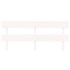 Cabecero de cama madera maciza de pino blanco 204x3x81