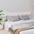 Cabecero de cama madera maciza de pino blanco 204x3x81