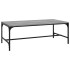 Mesa de centro madera contrachapada gris Sonoma 80x50x35