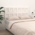 Cabecero de cama madera maciza de pino blanco 165,5x4x100