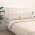 Cabecero de cama madera maciza de pino blanco 165,5x4x100