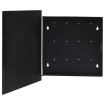 Caja de llaves con tablero magnético negra 35x35x4 cm