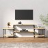 Mueble para TV madera contrachapada roble Sonoma 157x35x52