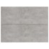 Mesita de noche madera contrachapada gris hormigón 40x30x30