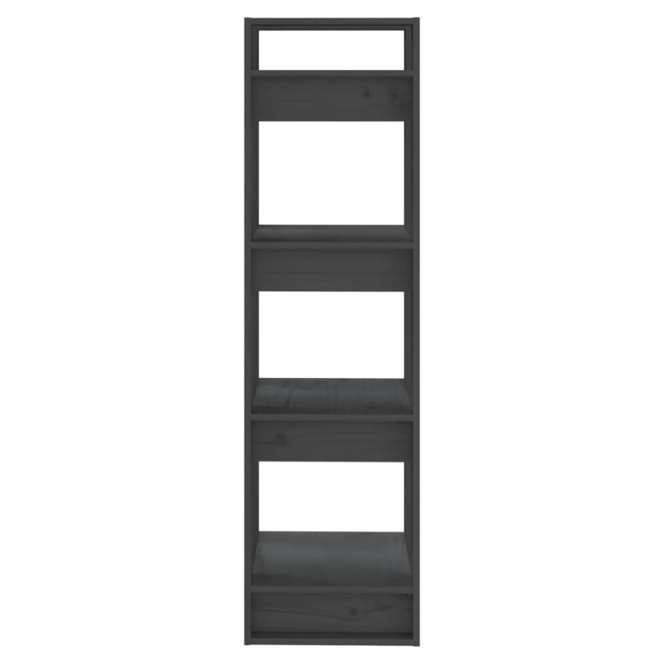 Estantería/divisor de espacios madera pino gris 41x35x125