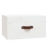 Mesita de noche de pared blanco 40x29,5x22
