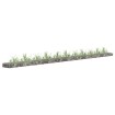 Arriate de gaviones de acero galvanizado 450x30x10 cm