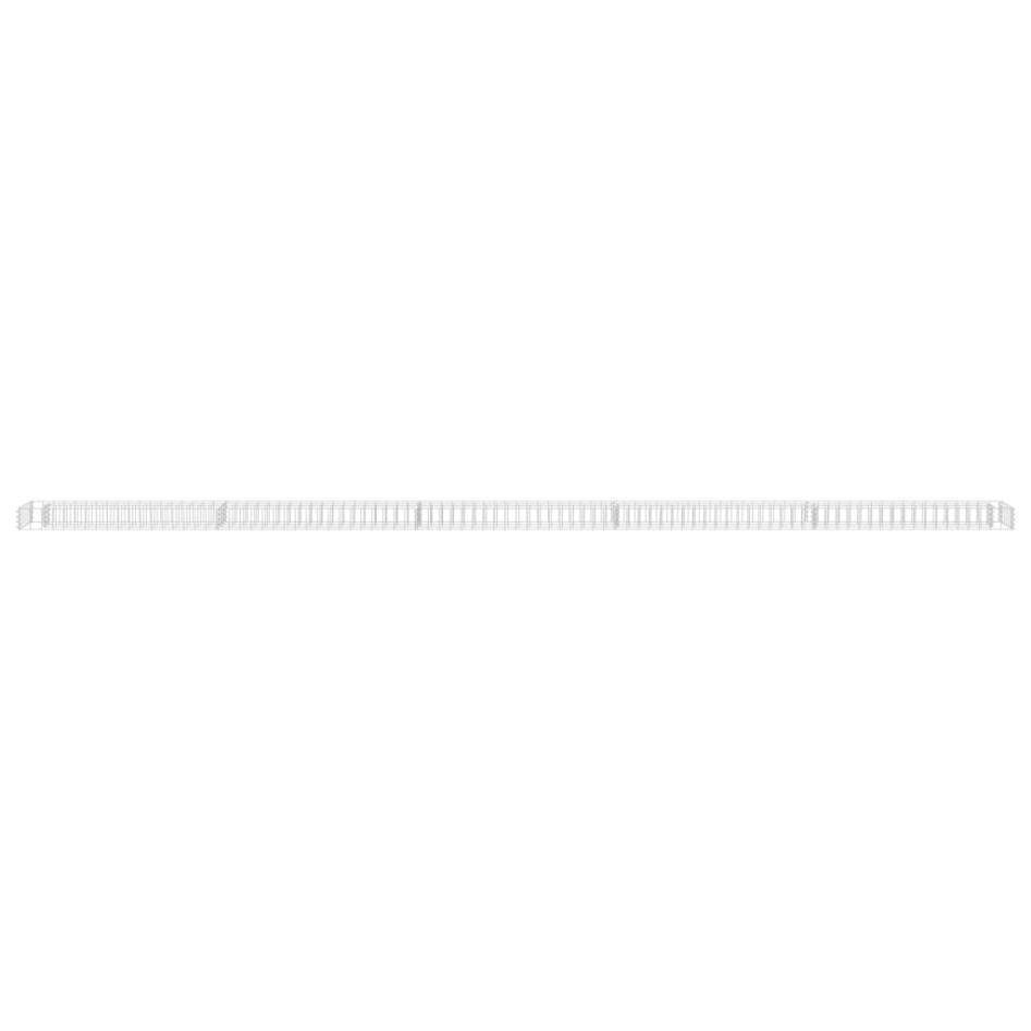 Arriate de gaviones de acero galvanizado 450x30x10