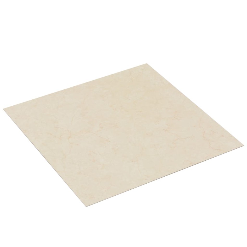 Tarimas de suelo autoadhesivas 20 uds PVC beige 1,86