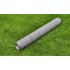 Malla de alambre de acero galvanizado plateada 25x0,75