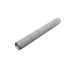 Malla de alambre de acero galvanizado plateada 25x0,75