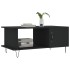 Mesa de centro madera contrachapada negro 90x50x40