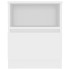 Mesita de noche blanco madera contrachapada 40x40x50